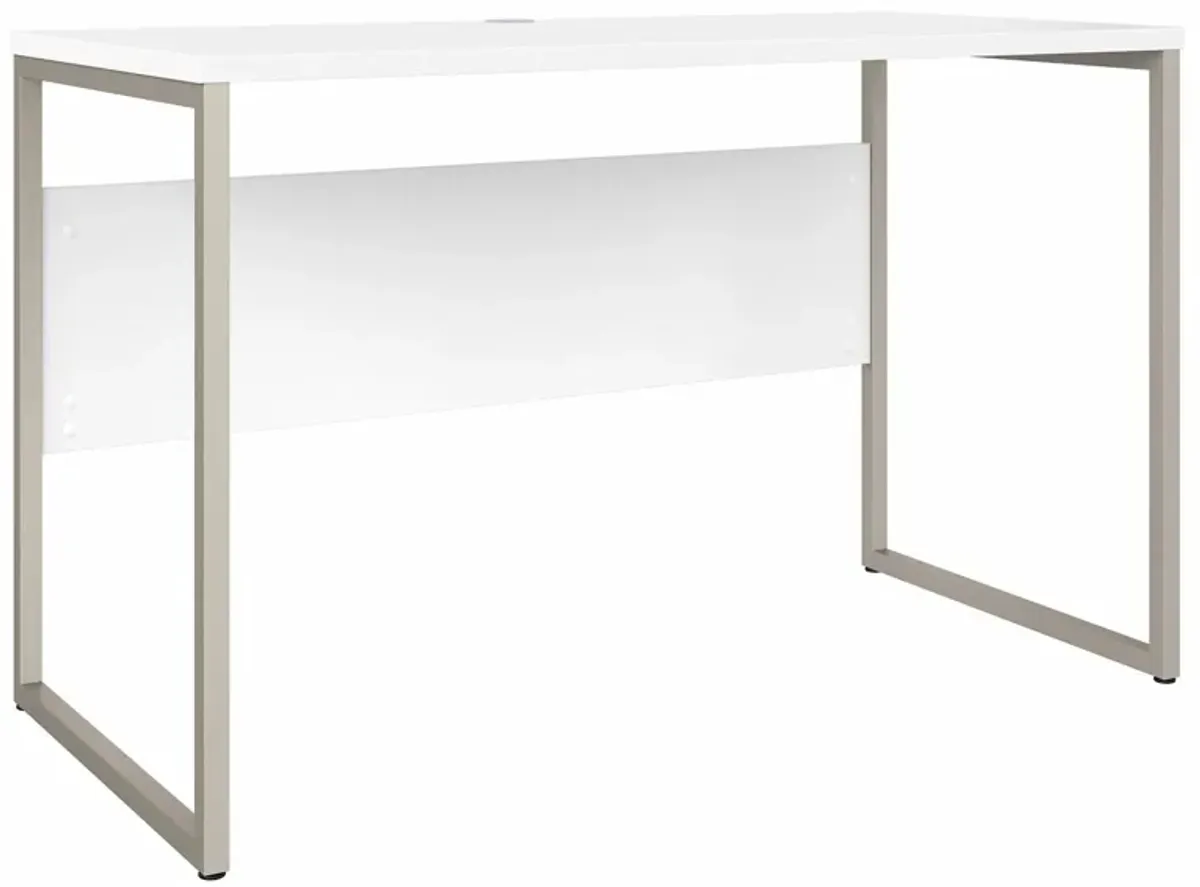 Steinbeck Computer Desk in White by Bush Industries