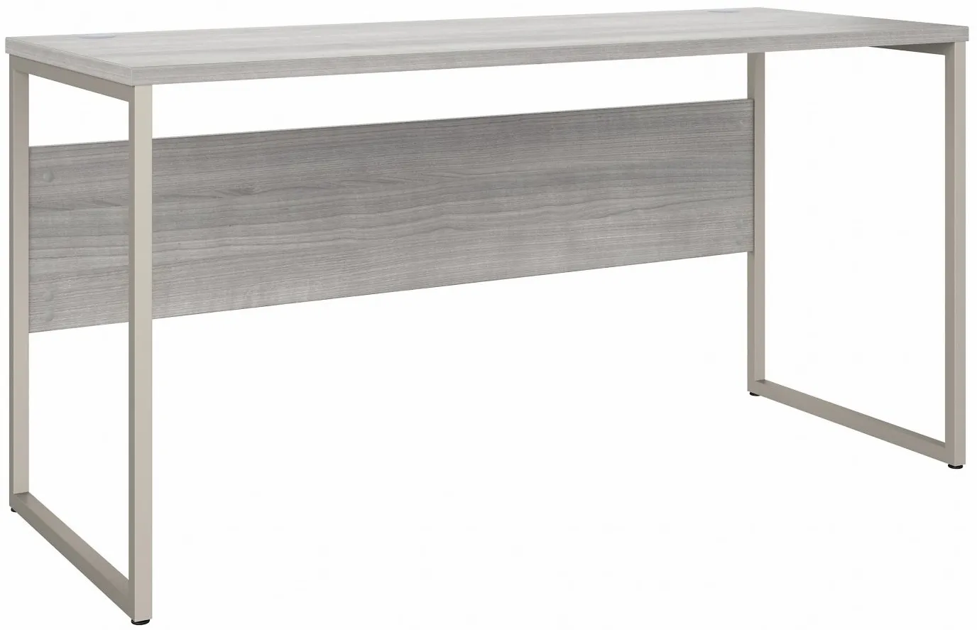 Steinbeck Desk in Platinum Gray by Bush Industries