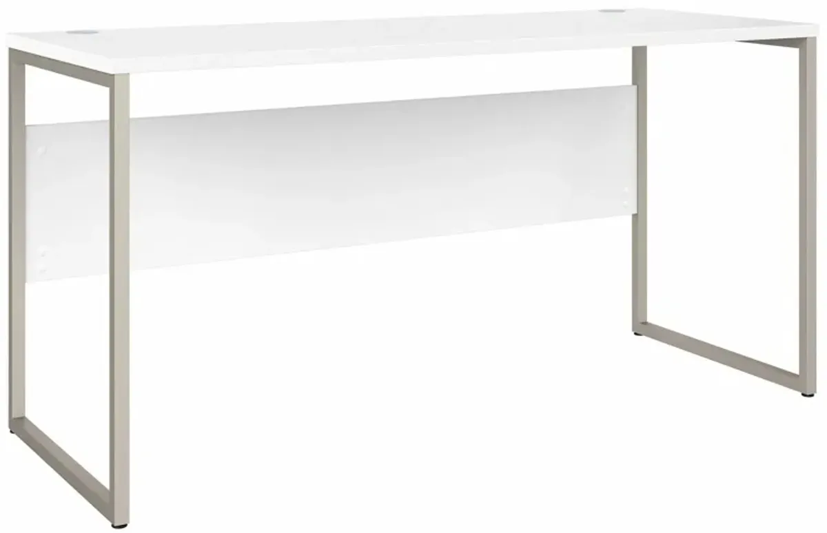 Steinbeck Desk in White by Bush Industries