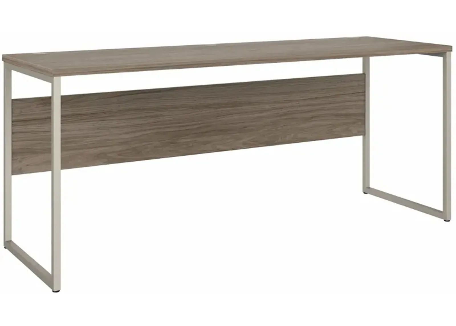 Steinbeck Workstation Desk in Modern Hickory by Bush Industries