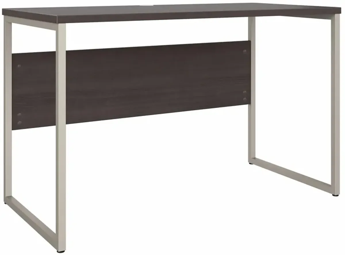 Steinbeck Computer Desk in Storm Gray by Bush Industries