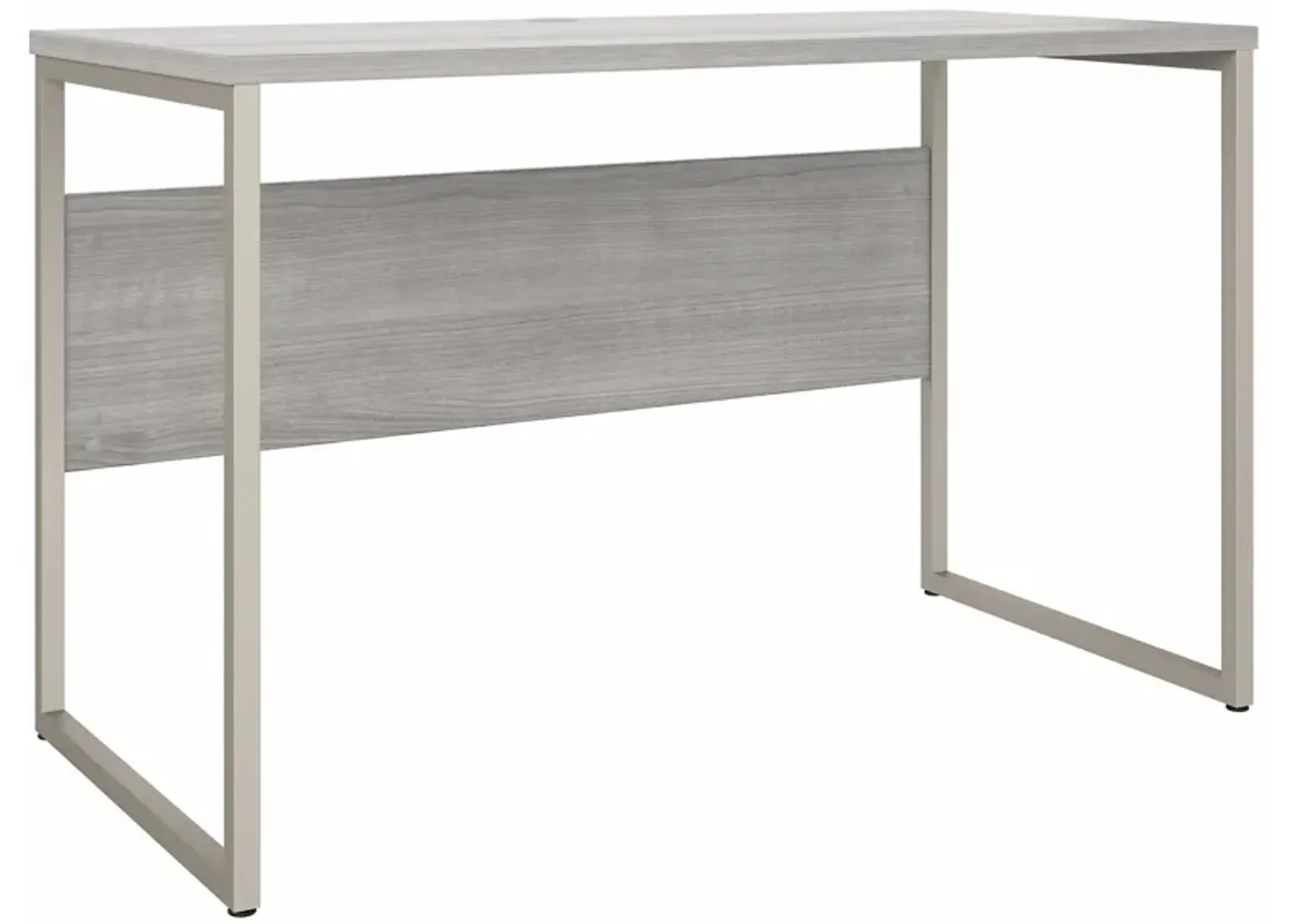 Steinbeck Computer Desk in Platinum Gray by Bush Industries