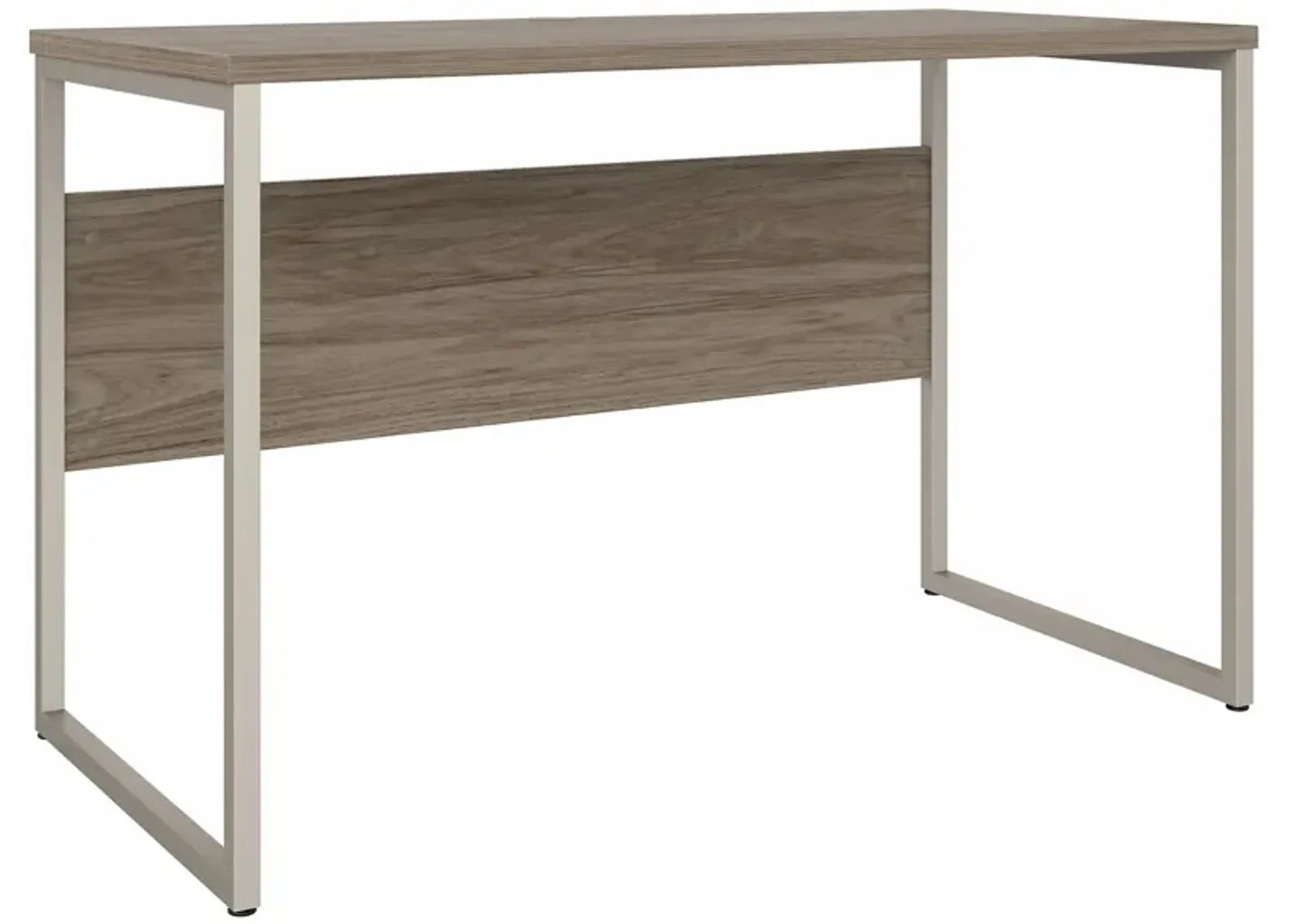 Steinbeck Computer Desk in Modern Hickory by Bush Industries