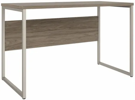 Steinbeck Computer Desk in Modern Hickory by Bush Industries