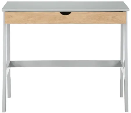 Hilton Desk in Gray/Natural by Heritage Baby