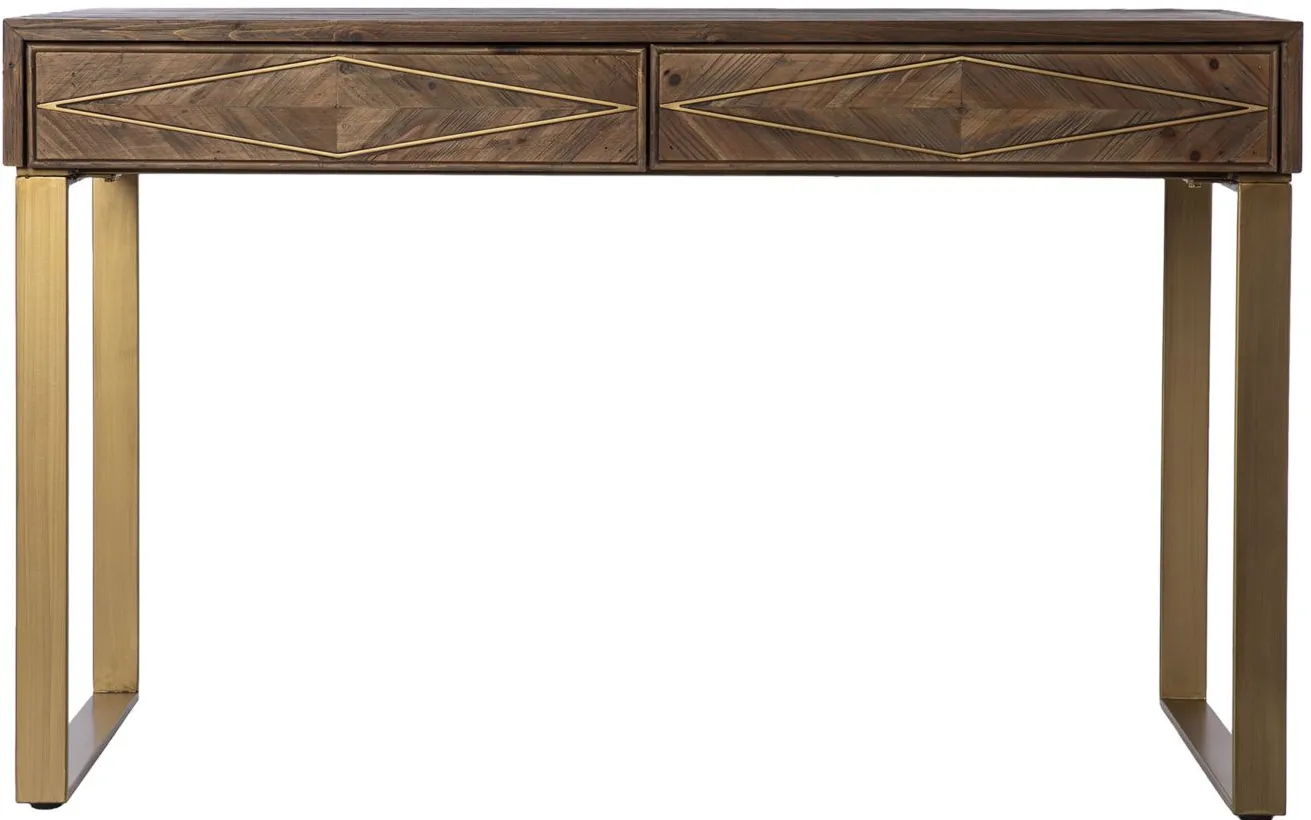 Giuliana Reclaimed Wood Desk in Natural by SEI Furniture