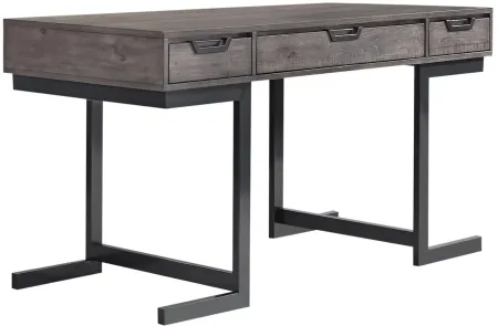 Harper Point Writing Desk in Fossil by Aspen Home