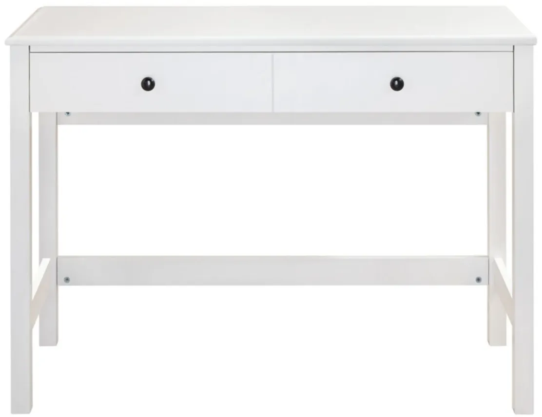 Wilmma Desk in White by Ashley Furniture