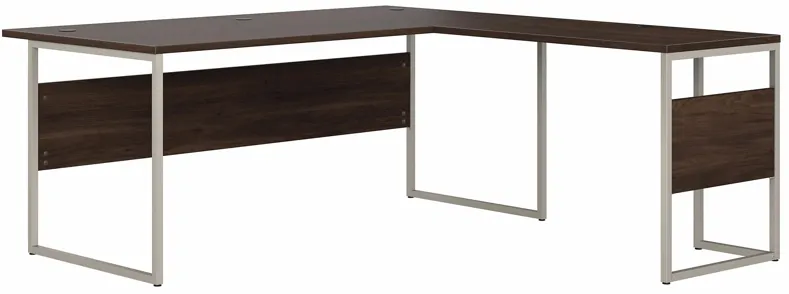 Steinbeck L-Shaped Desk in Black Walnut by Bush Industries