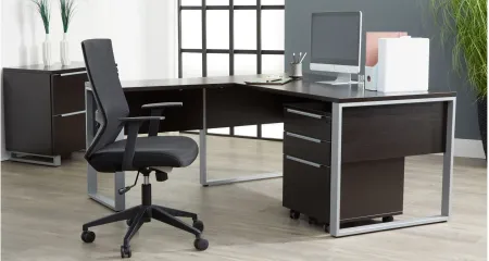 Kalmar 63" Desk in Espresso by Unique Furniture
