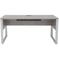 Kalmar 63" Desk in Grey by Unique Furniture