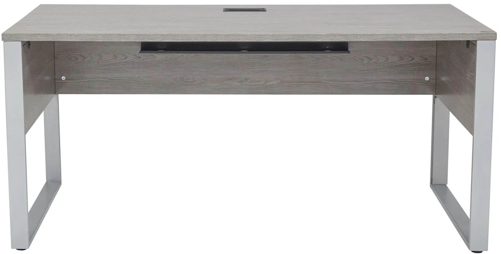 Kalmar 63" Desk in Grey by Unique Furniture