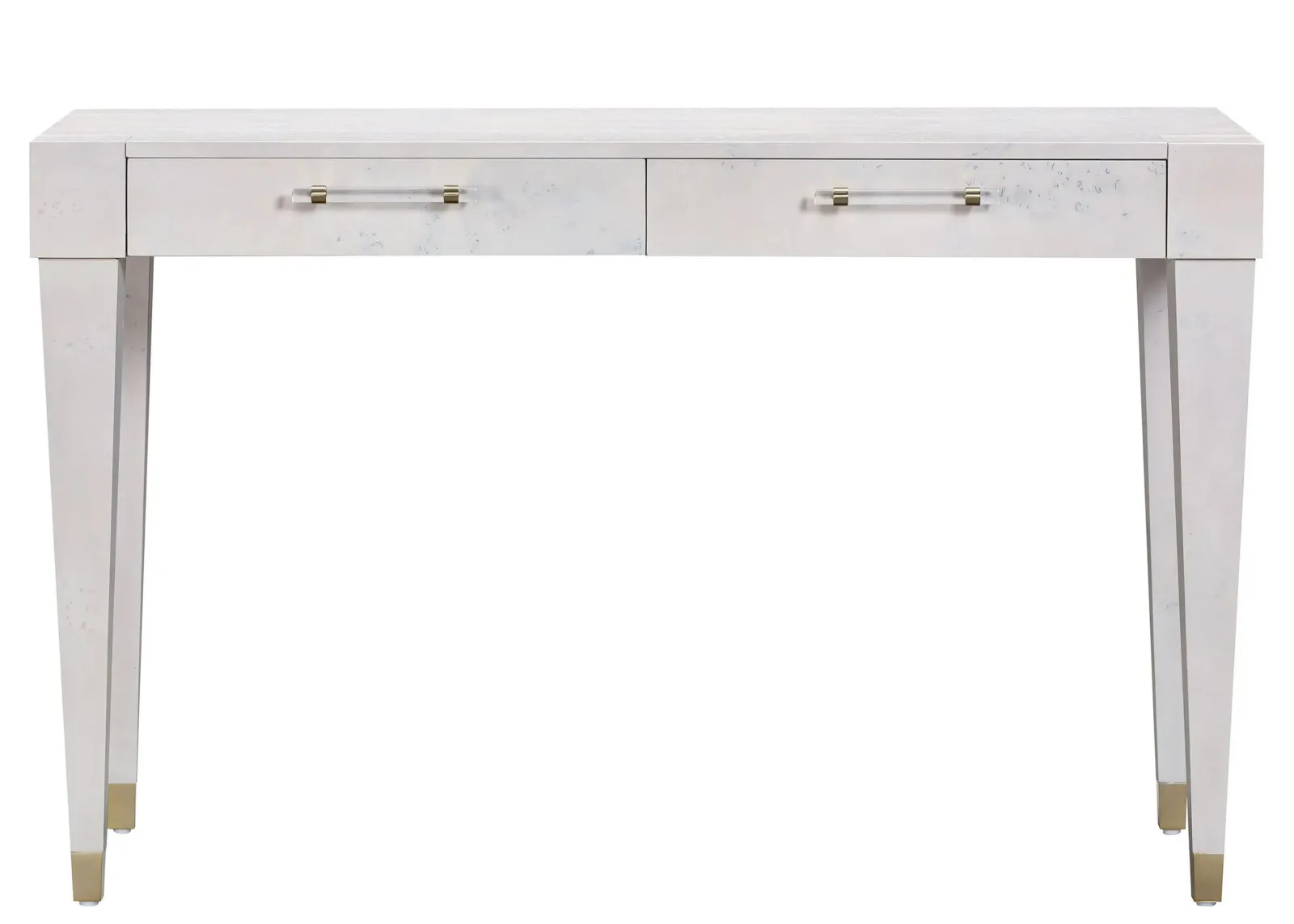 Brandyss Burl Work Desk in White by Tov Furniture