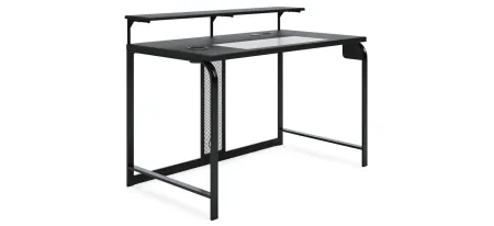 Lynxtyn Writing Desk in Black by Ashley Furniture