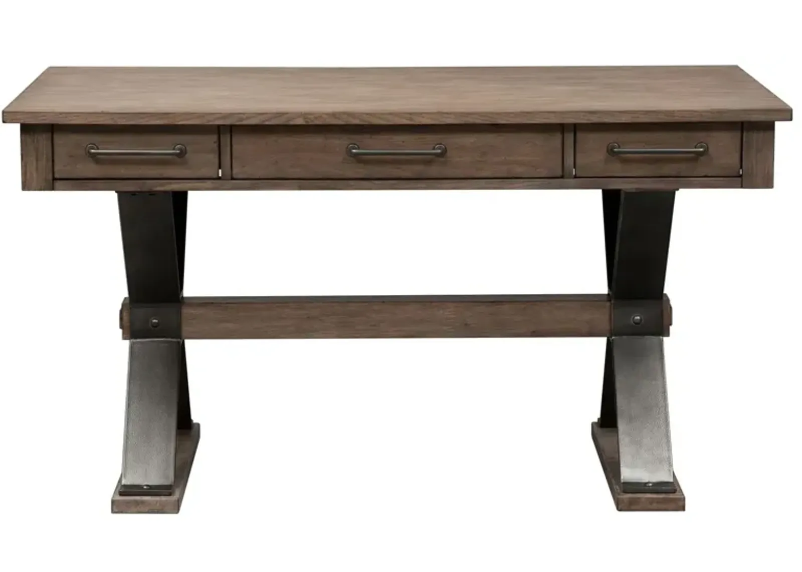 Sonoma Road Writing Desk in Weather Beaten Bark Finish by Liberty Furniture