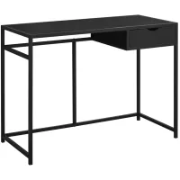 Ottilie Computer Desk in Black by Monarch Specialties