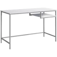 Rayne Computer Desk in White by Monarch Specialties