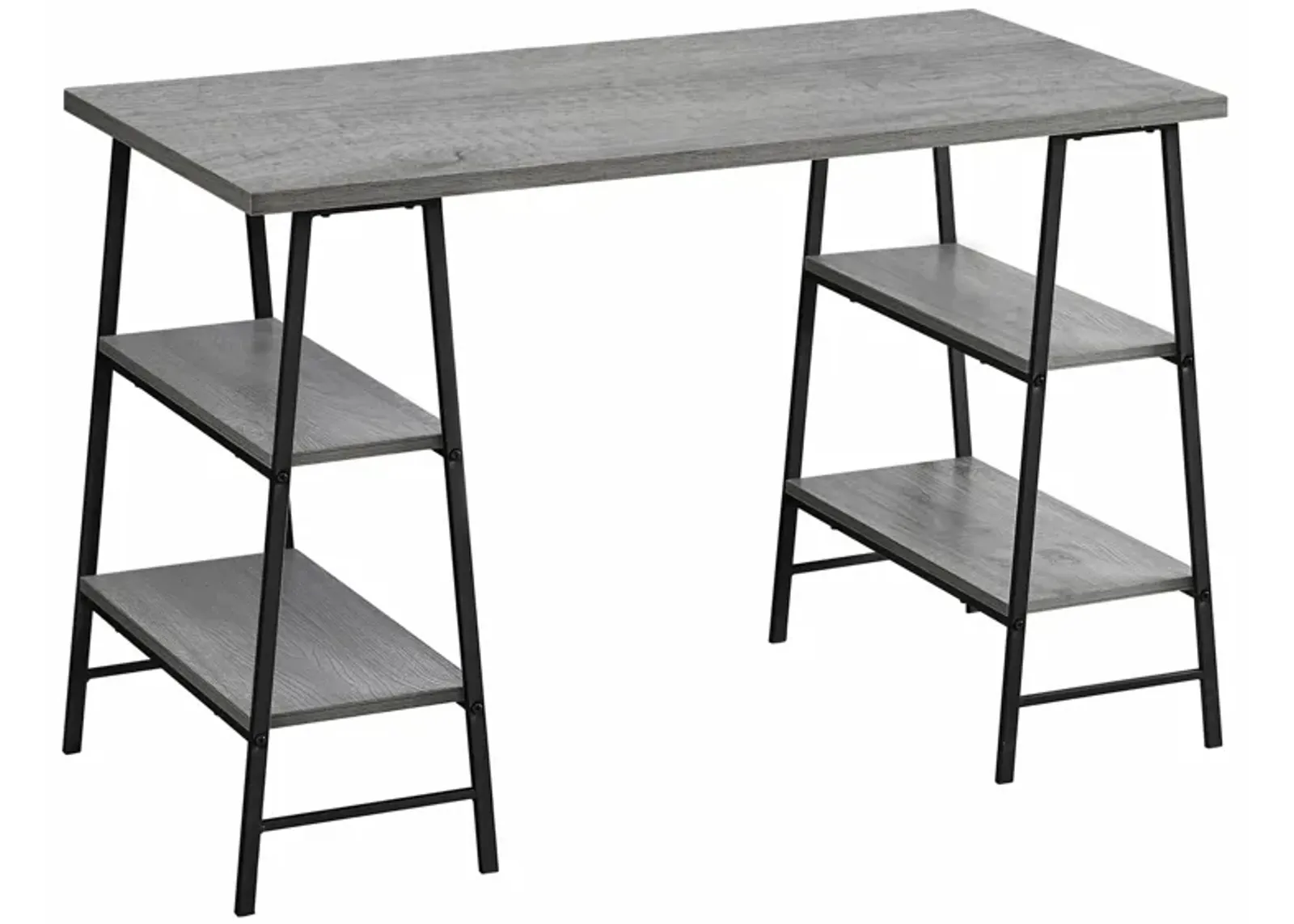 Algernon Computer Desk in Gray by Monarch Specialties