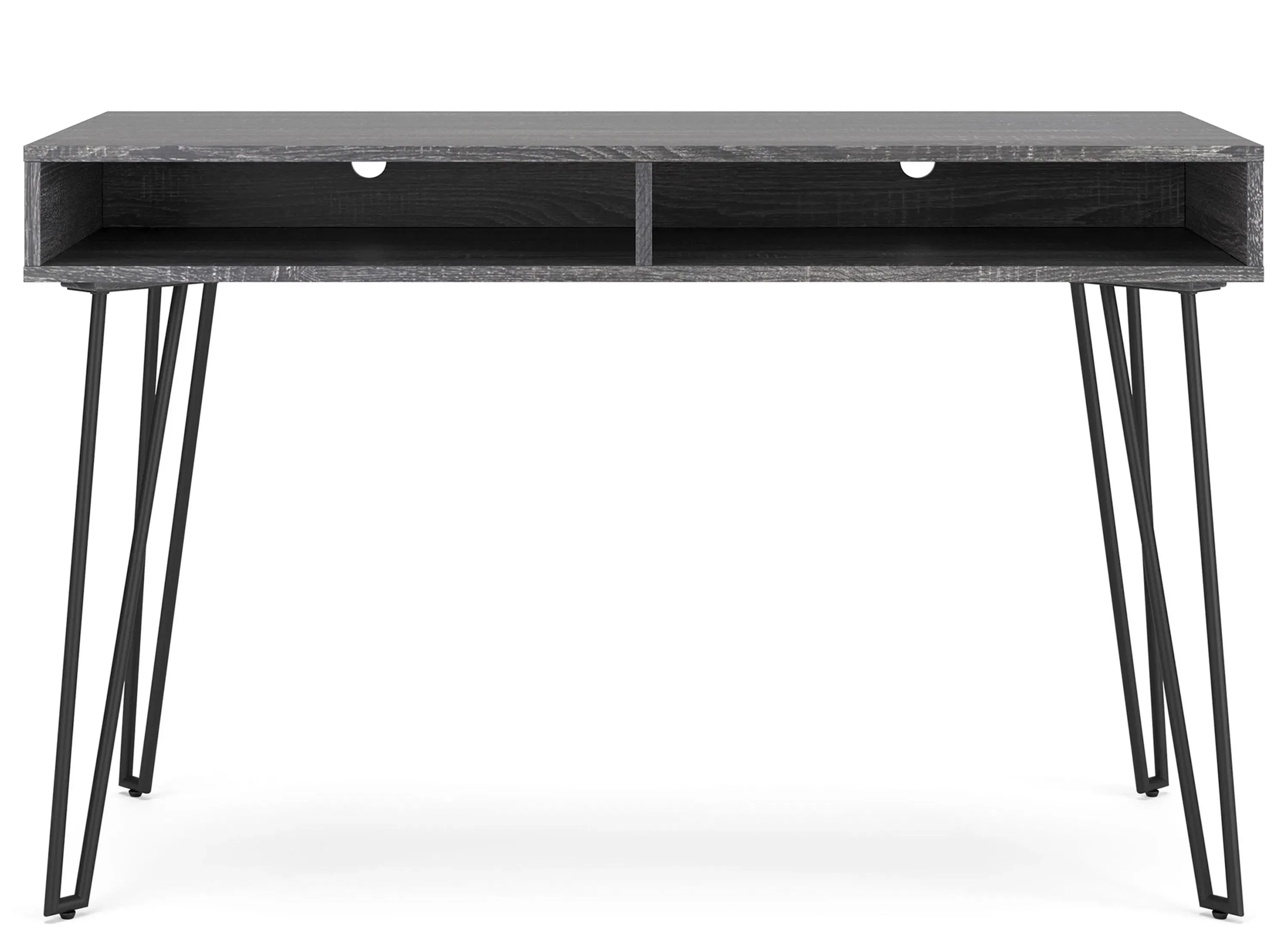 Strumford Home Desk in Charcoal/Black by Ashley Express