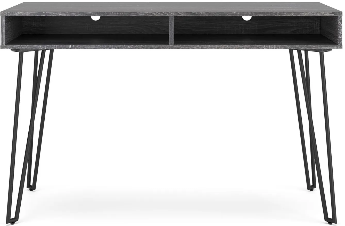 Strumford Home Desk in Charcoal/Black by Ashley Express