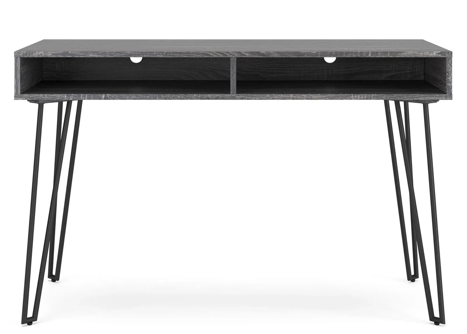 Strumford Home Desk in Charcoal/Black by Ashley Express