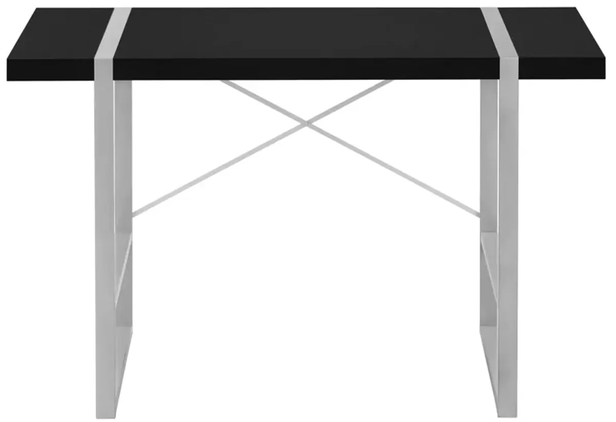 Ronan Computer Desk in Black by Monarch Specialties