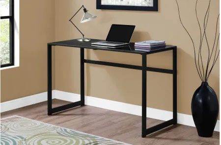Bram Computer Desk in Black by Monarch Specialties