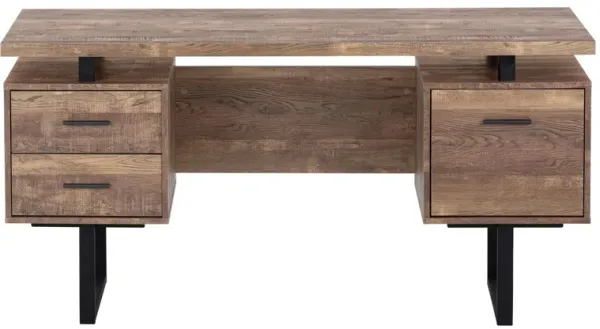 Grover Computer Desk with Floating Desktop