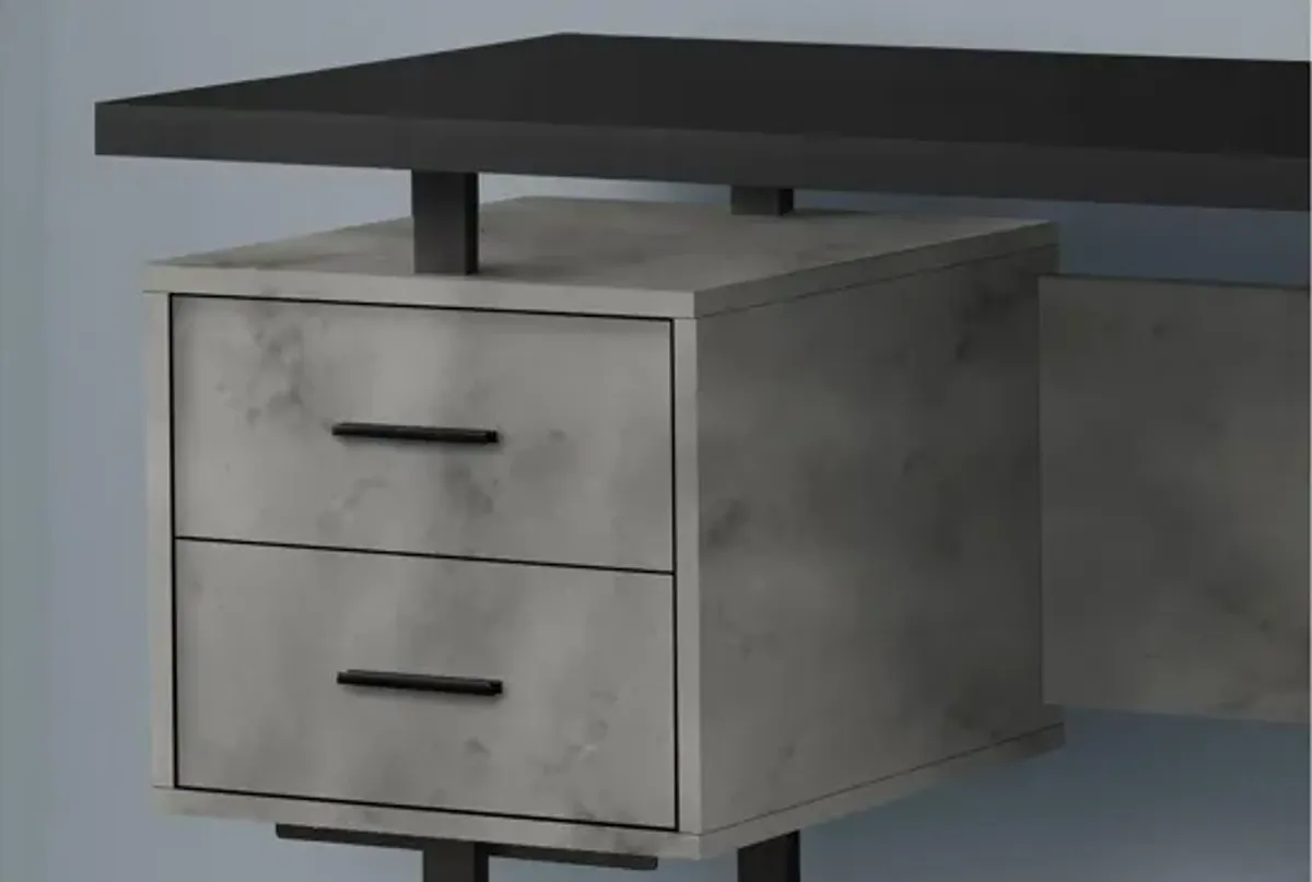 Grover Computer Desk with Floating Desktop