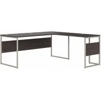 Steinbeck L-Shaped Computer Desk in Storm Gray by Bush Industries