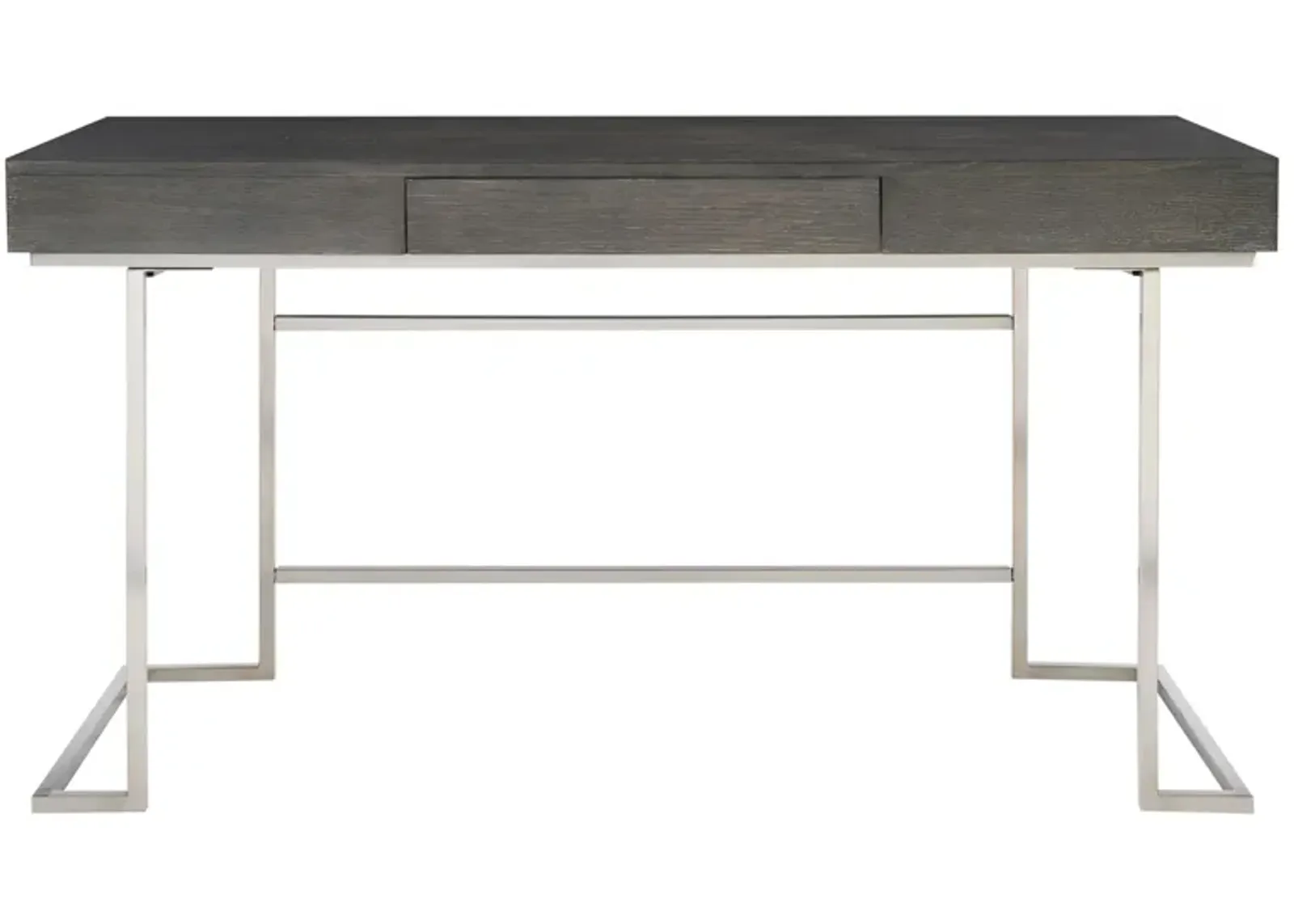 Claude Desk in Smoked Gray / Brushed Nickel by Uttermost