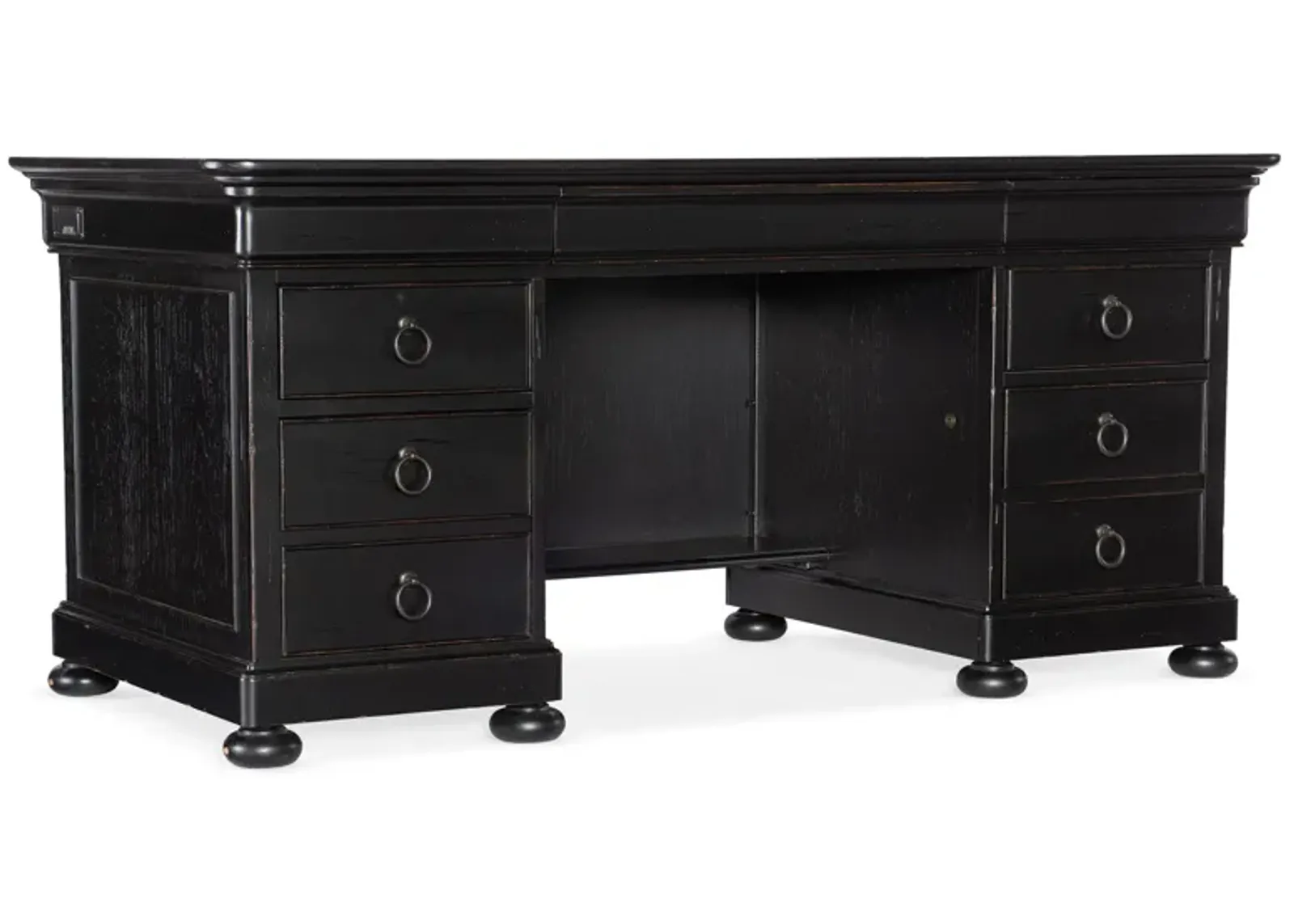 Bristowe Executive Desk in Tuxedo by Hooker Furniture