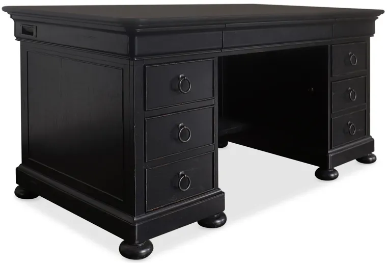 Bristowe Junior Executive Desk in Tuxedo by Hooker Furniture