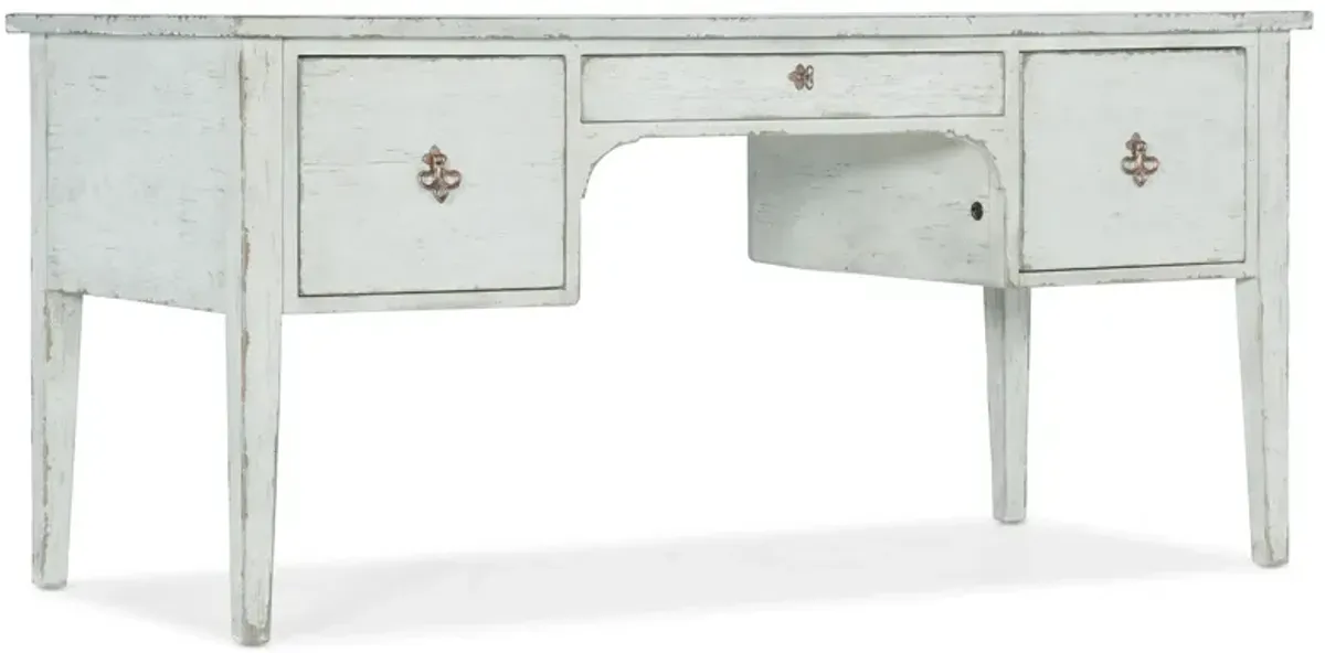 Alfresco Arturo Writing Desk in Limestone by Hooker Furniture