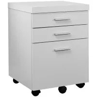 Ogden File Cabinet in White by Monarch Specialties