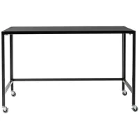 Christel 48" Folding Desk in Black by EuroStyle