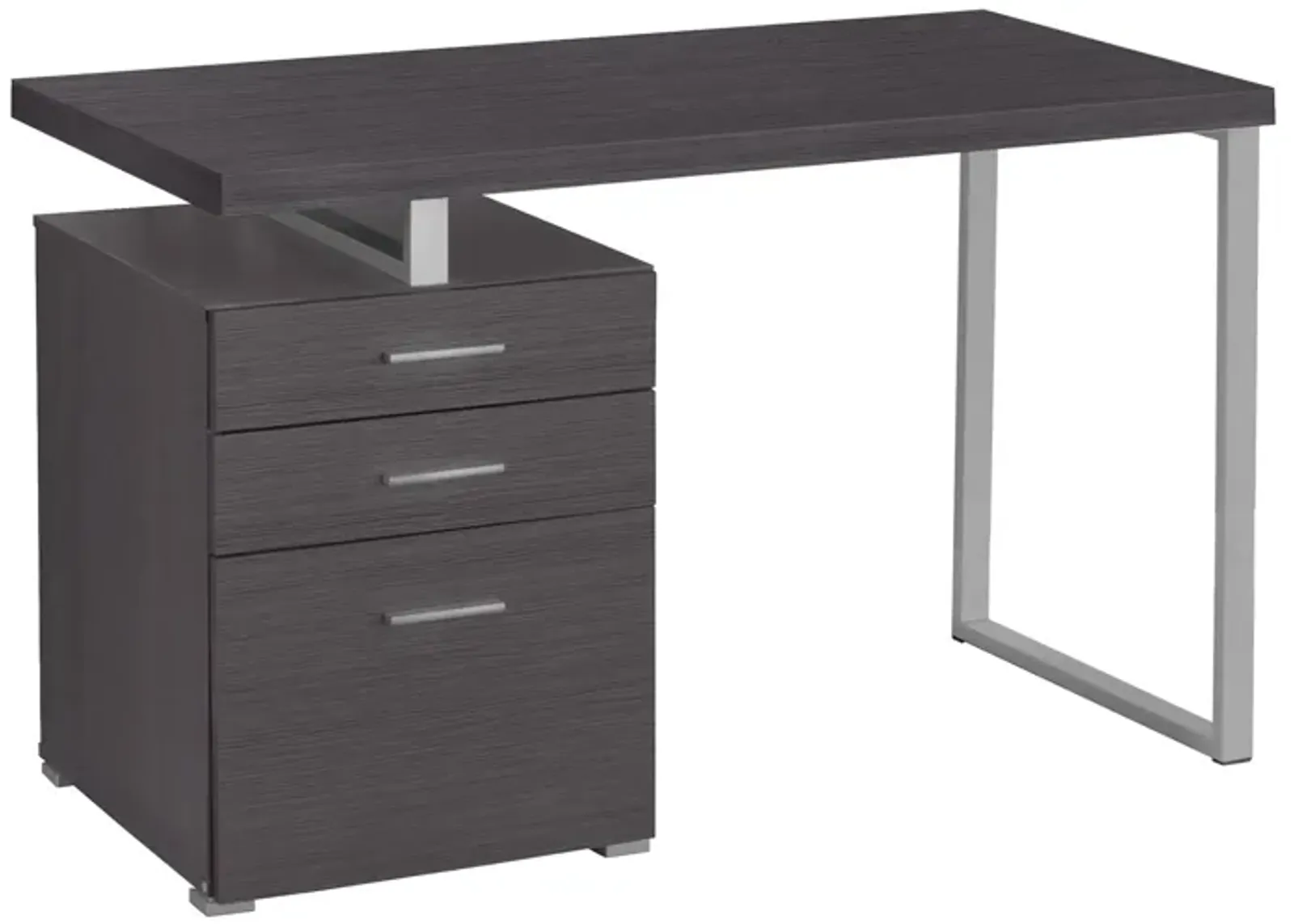 Monarch 48" Computer Desk in Gray by Monarch Specialties