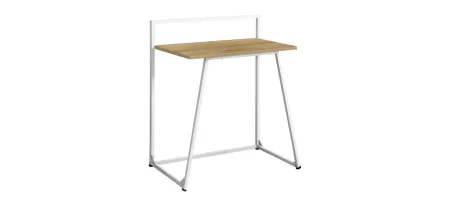 Dua Small Writing Desk in Natural by Monarch Specialties