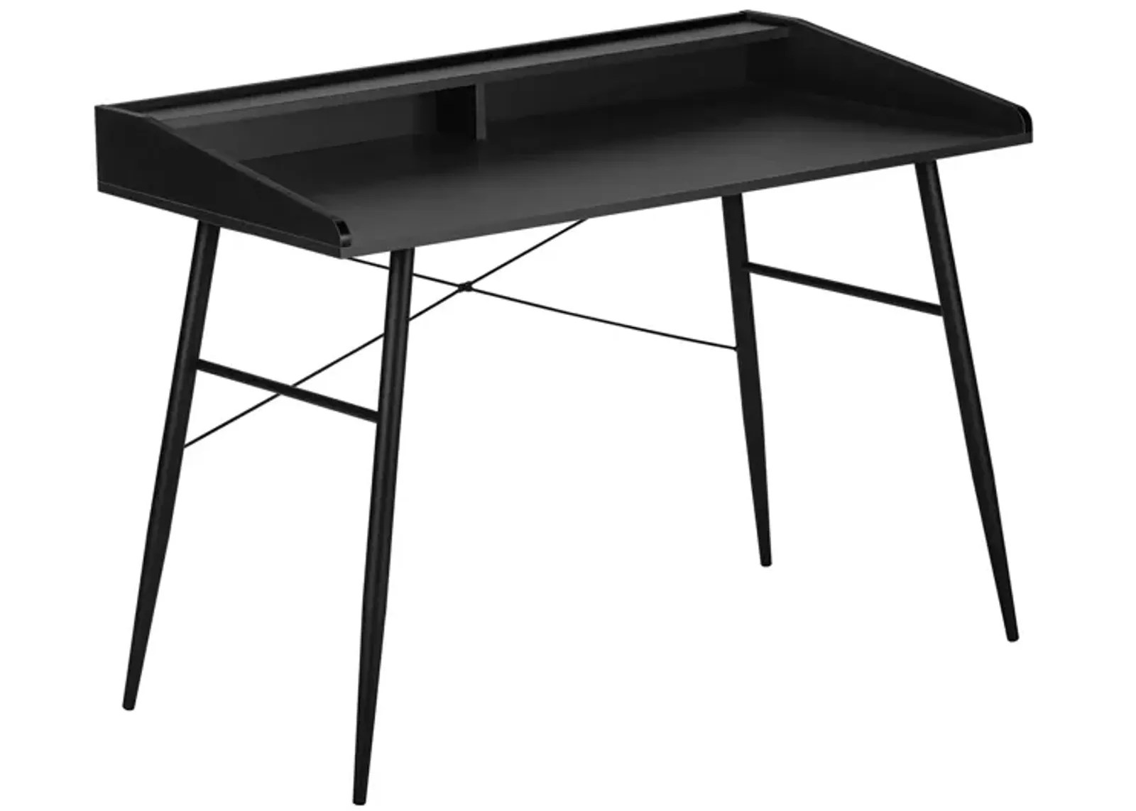 Marcel Computer Desk in Black by Monarch Specialties