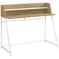 Makai Computer Desk in Natural by Monarch Specialties