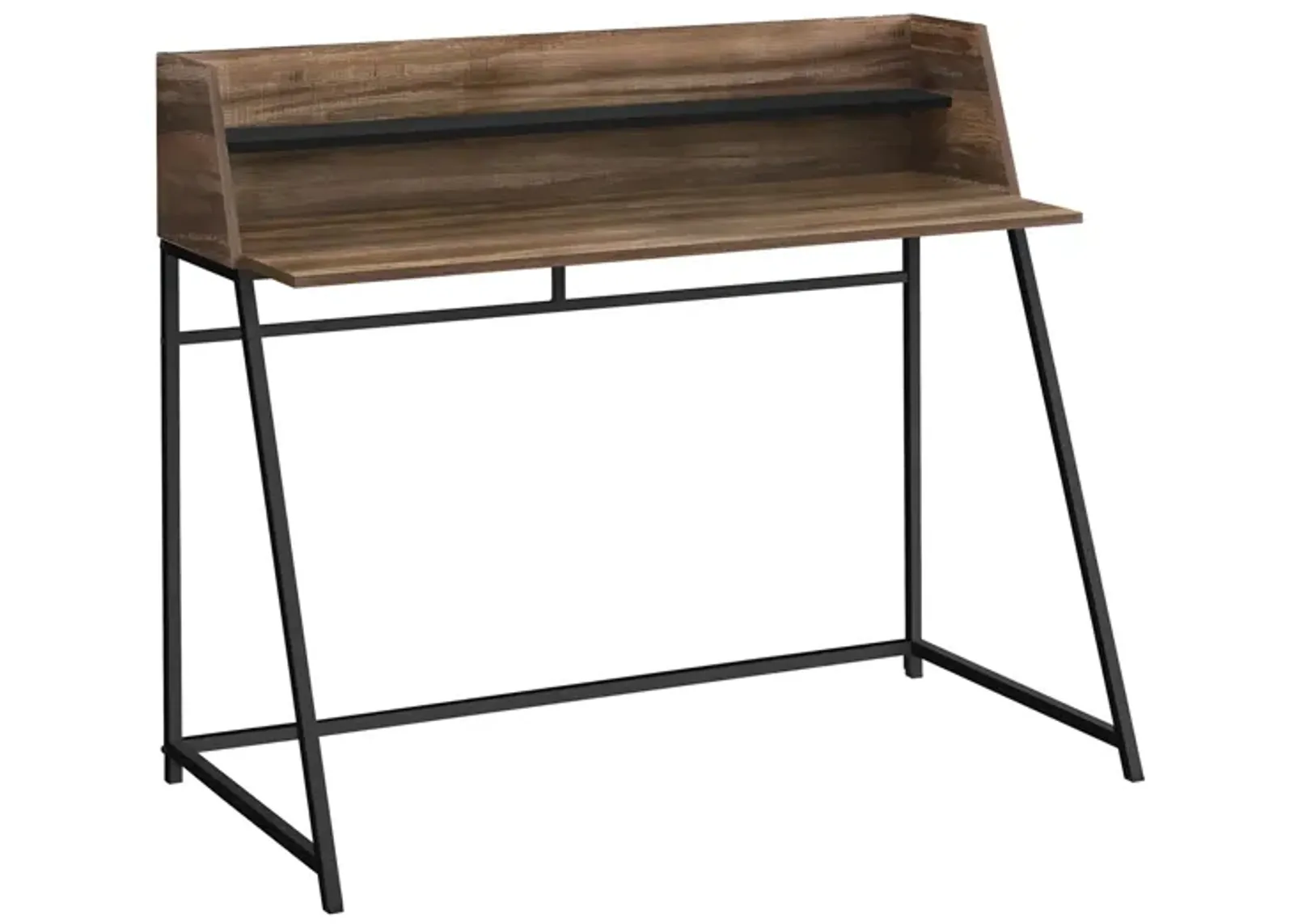 Makai Computer Desk in Brown by Monarch Specialties