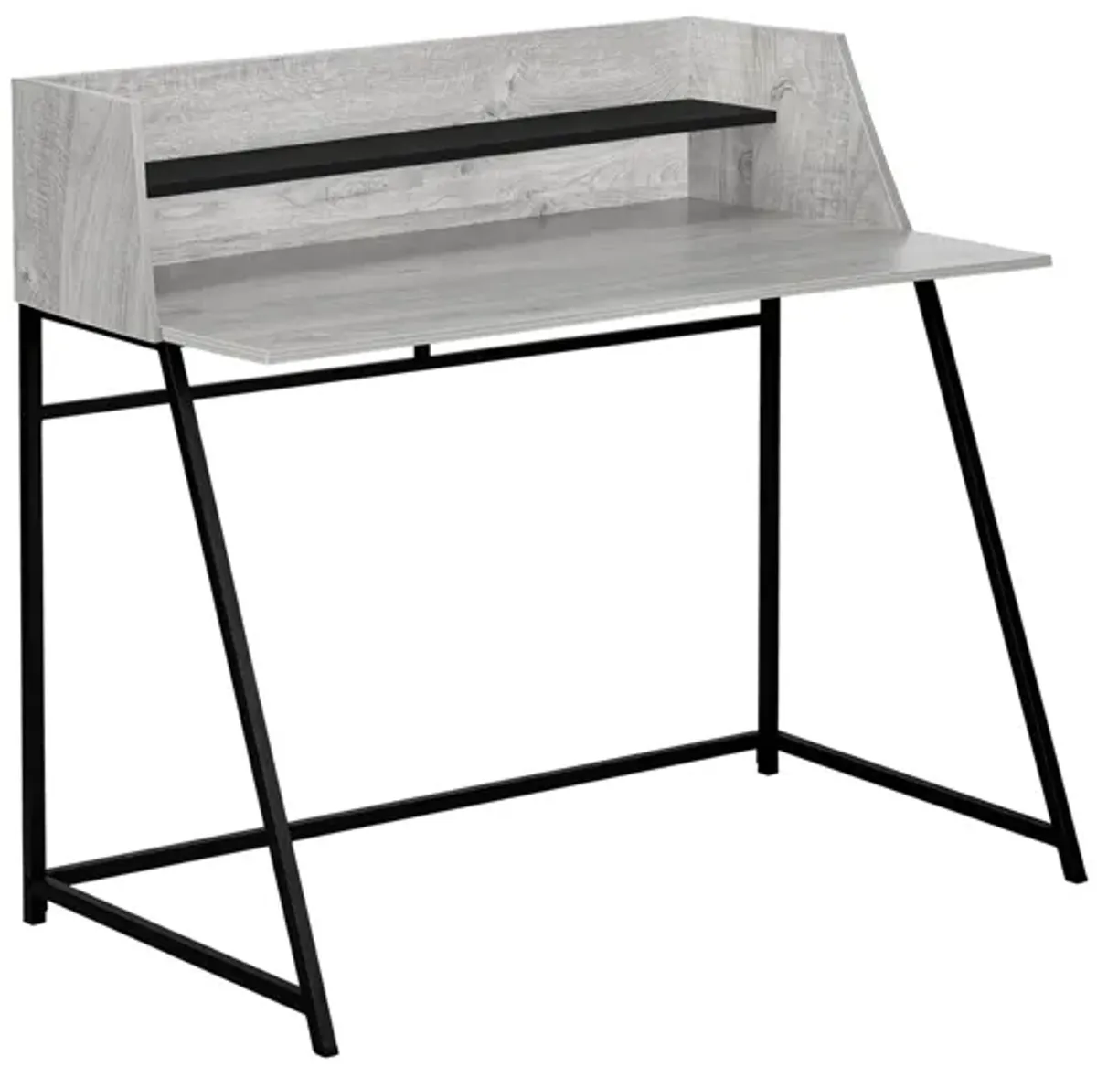 Makai Computer Desk in Grey by Monarch Specialties