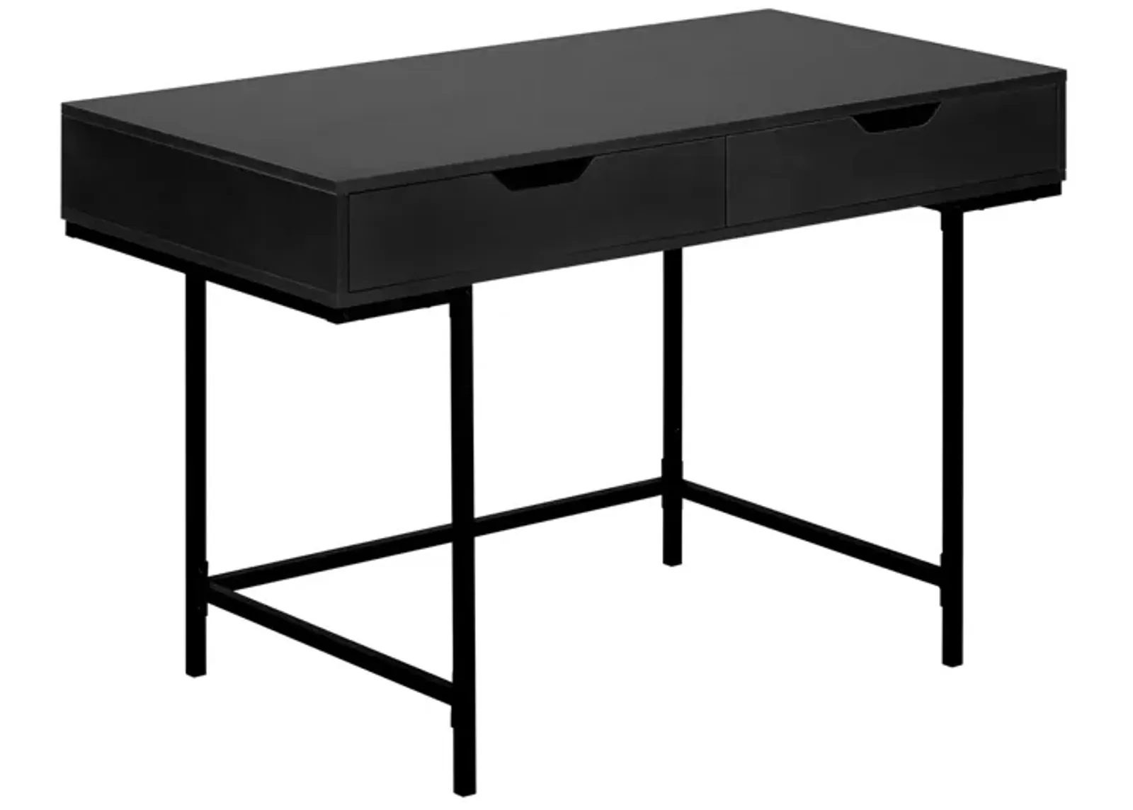 Forrest Computer Desk in Black by Monarch Specialties