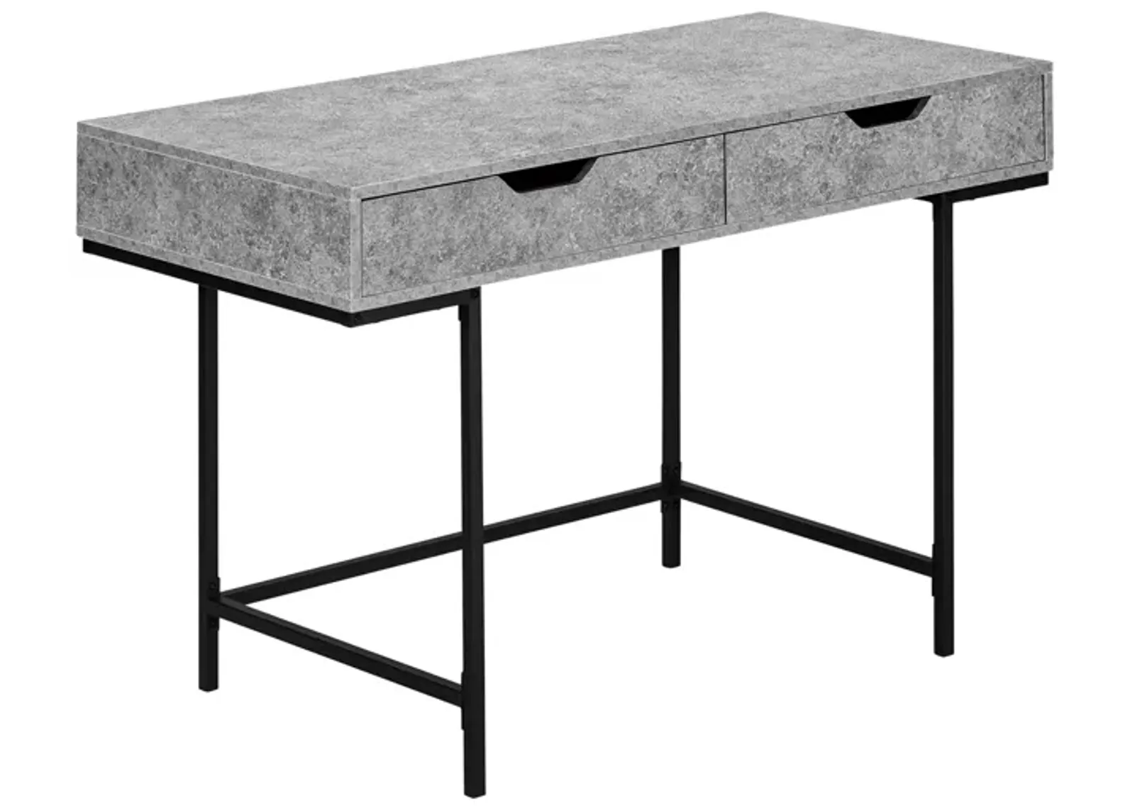 Forrest Computer Desk in Grey by Monarch Specialties