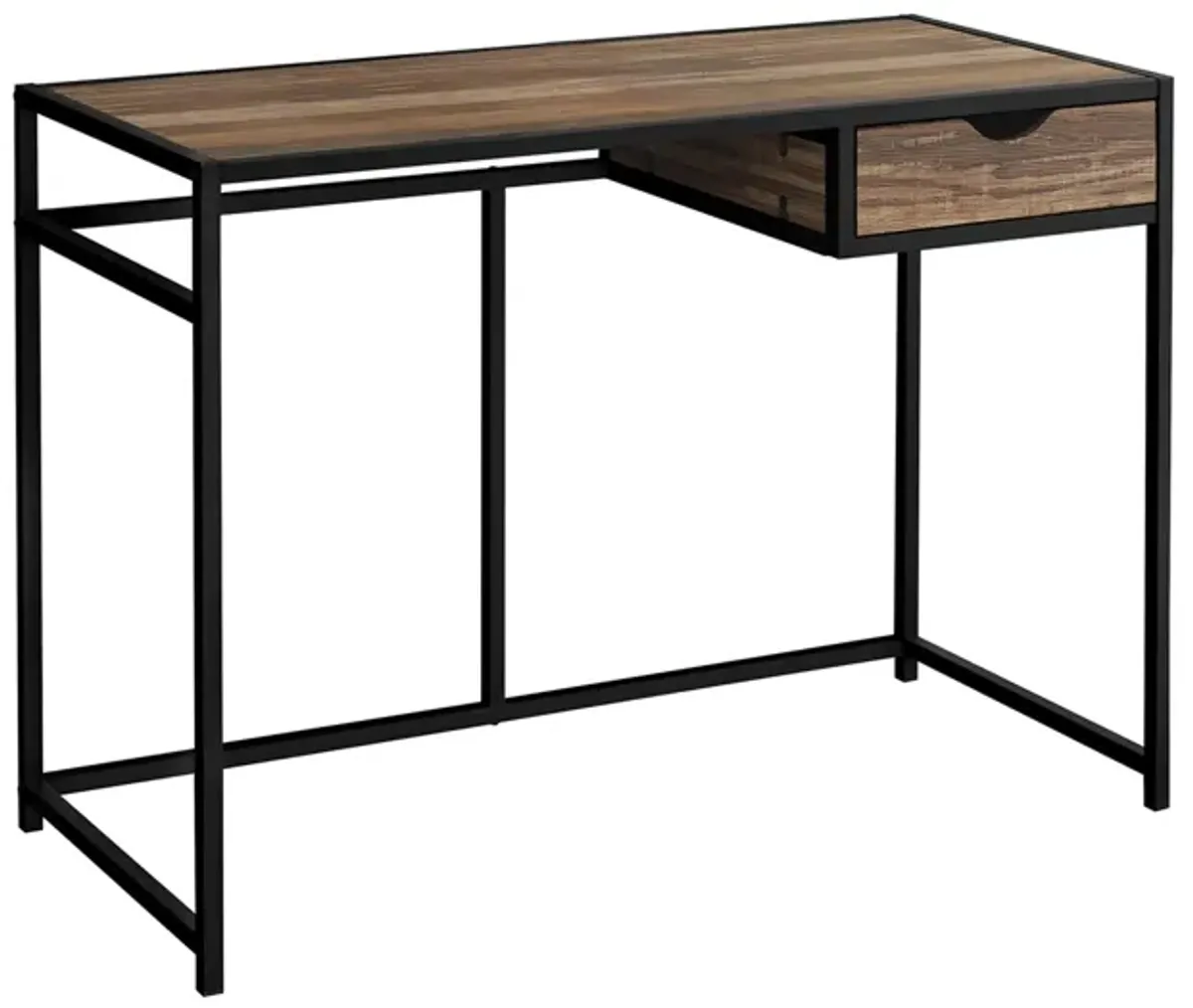 Edgar Computer Desk in Brown by Monarch Specialties