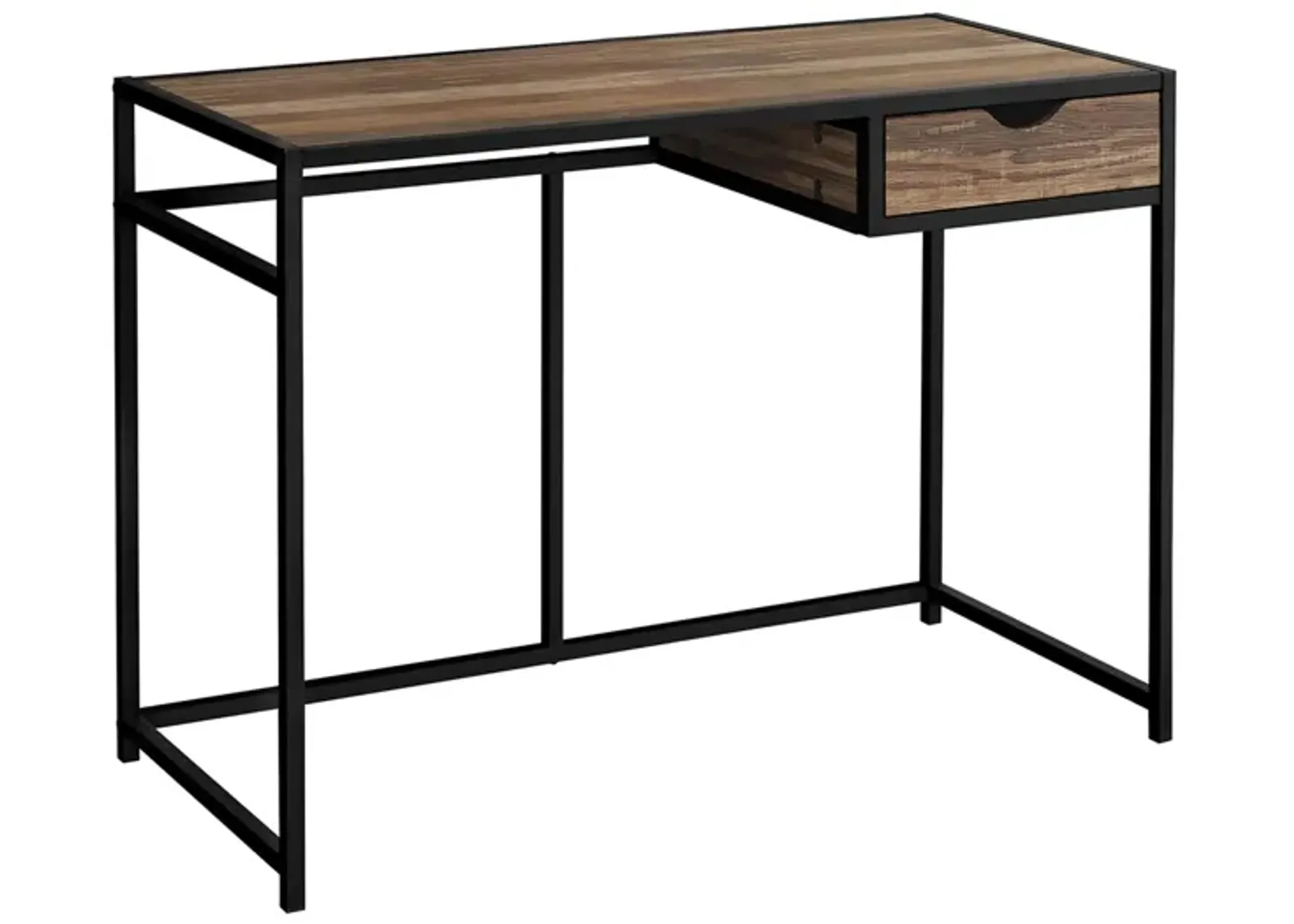 Edgar Computer Desk in Brown by Monarch Specialties