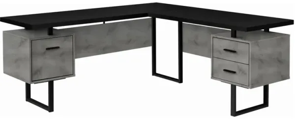 Gunnar Reversible L-Shaped Computer Desk