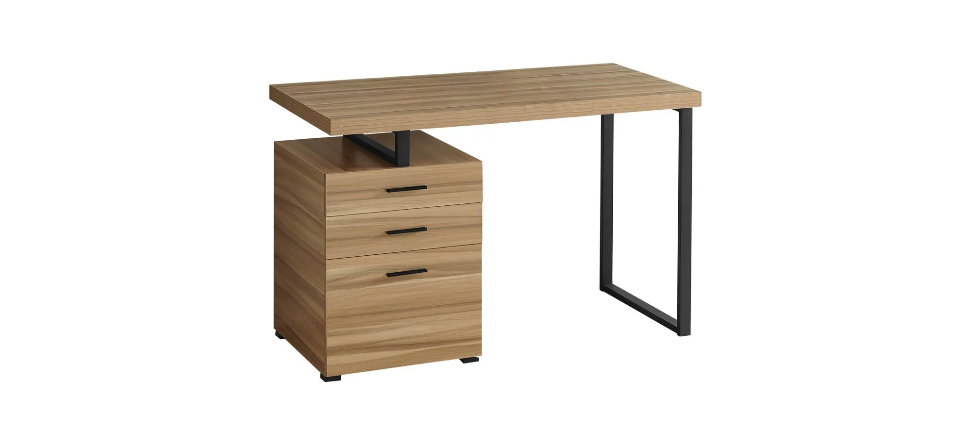 Gunnar Computer Desk in Brown by Monarch Specialties