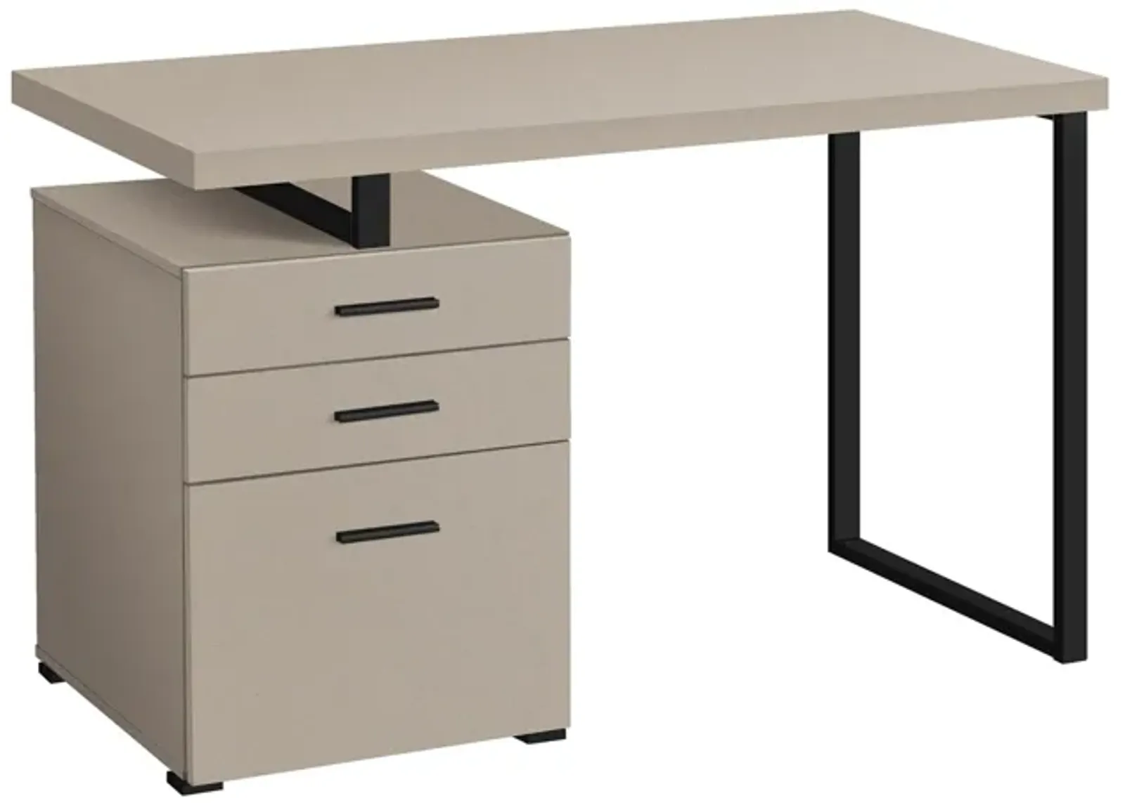 Gunnar Computer Desk in Taupe by Monarch Specialties