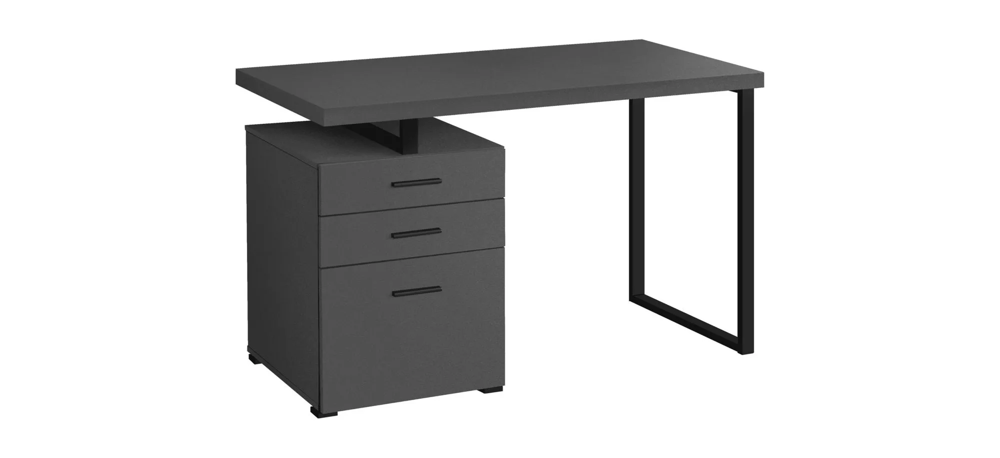 Gunnar Computer Desk in Grey by Monarch Specialties